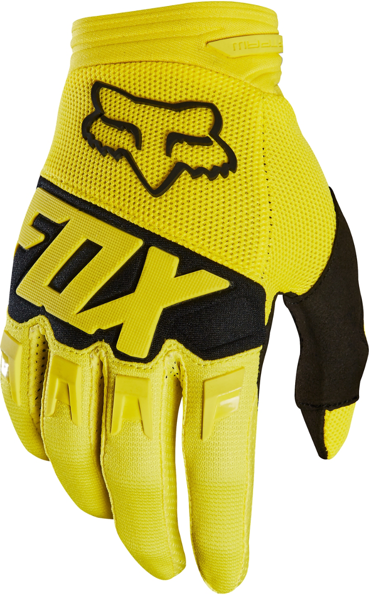 Fox Racing Motocross Glove Yellow – Bristow's Online