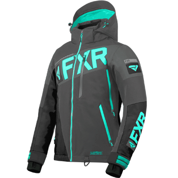 FXR Ranger Jacket Grey Charcoal/Mint