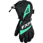 FXR Fusion Womens Glove Black/Mint