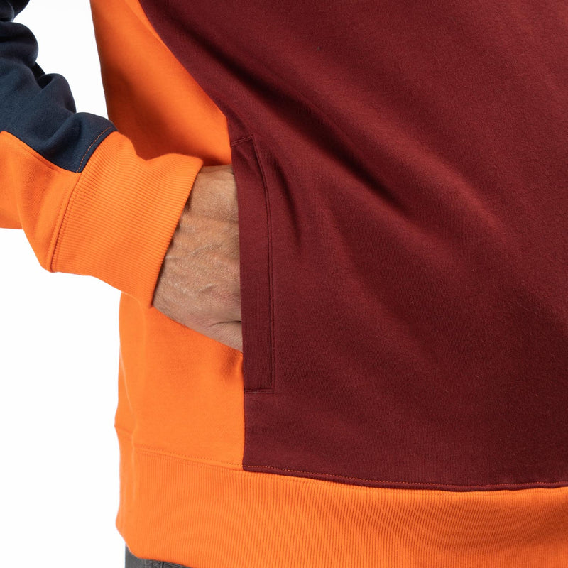 Klim Men's Drift Pullover Hoody Cabernet/Red Orange