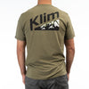Klim Men's Mountain Peak Tri-Blend Tee Military Green Frost/Black