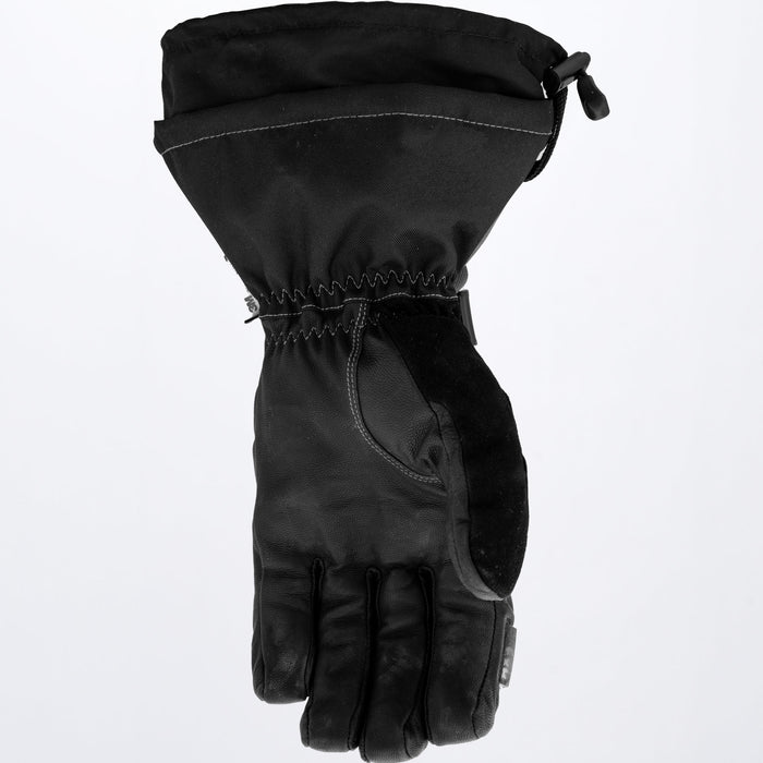 FXR Hybrid Helium Gauntlet Glove Black