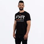 FXR Men's Race Division Premium Tee Black/Orange