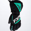 FXR Women's Fusion Glove Black/Mint