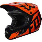 Fox Racing V-1 Race Youth Helmet Orange - 2