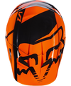 Fox Racing V-1 Race Youth Helmet Orange - 4