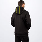 FXR Unisex Podium Tech Pullover Fleece Black/Hi-Vis