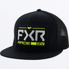 FXR Youth Race Division Hat Black/Hi-Vis