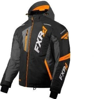 FXR Mission FX Jacket Black/Char/Orange
