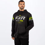 FXR Men's Race Division Tech Zip Fleece Black/Hi-Vis