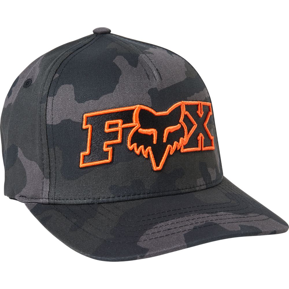 Fox Ellipsoid Flexfit Hat Black Camo – Bristow\'s Online
