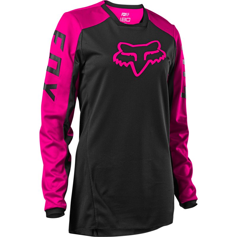 Fox Women's DJet 180 Jersey Black/Pink