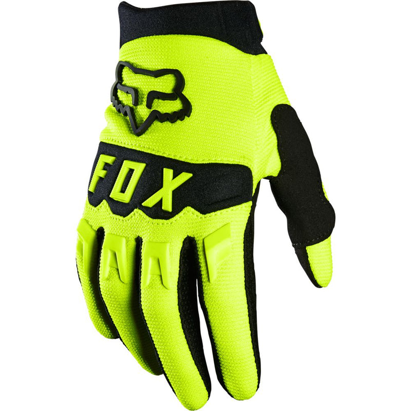 Fox Youth Dirtpaw Glove Flo Yellow