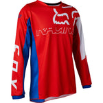 Fox Youth 180 Skew Jersey White/Red/Blue