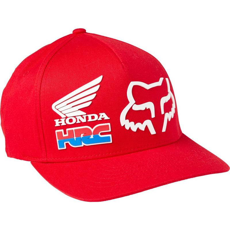 Fox Honda HRC Flexfit Hat Red