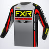 FXR Youth Clutch Pro MX Jersey Grey/Black/Hi-Vis