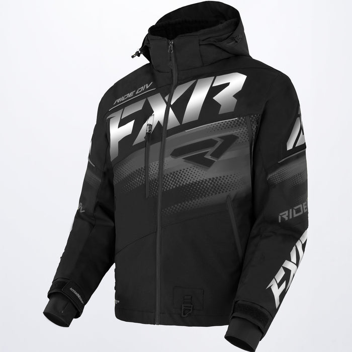 FXR Men's Boost FX 2-In-1 Jacket Black/Char/Grey