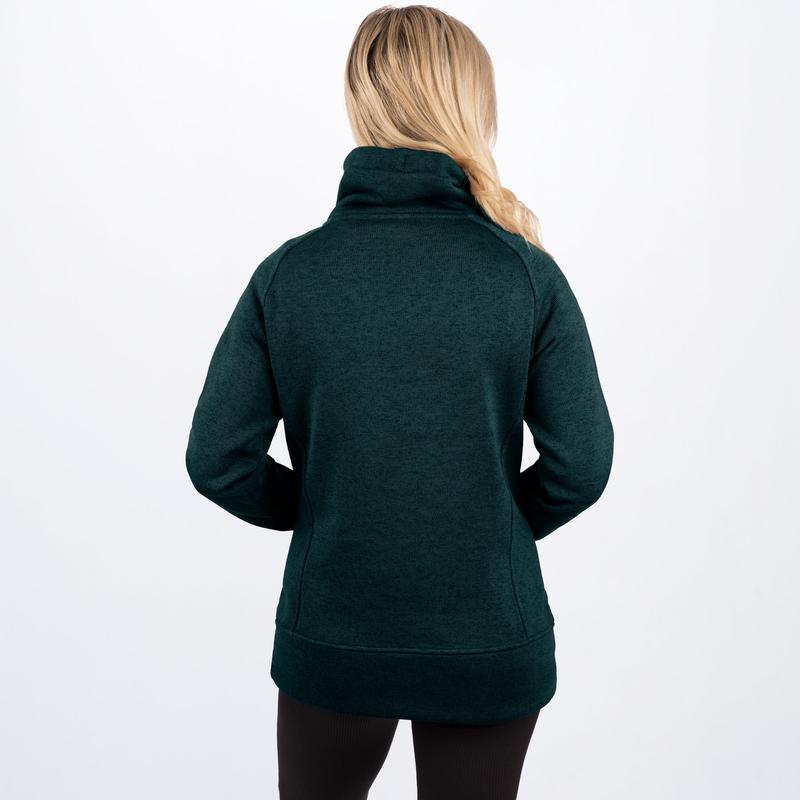 FXR Women's Ember Sweater Pullover Ocean/Black