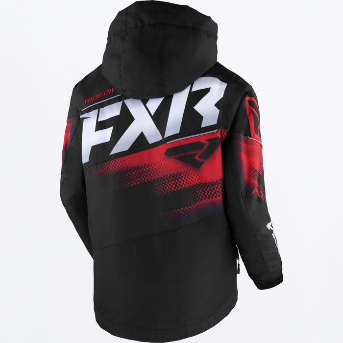 FXR Youth Boost Jacket Black/Red