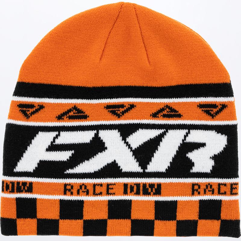FXR Youth Race Division Beanie Orange/Black