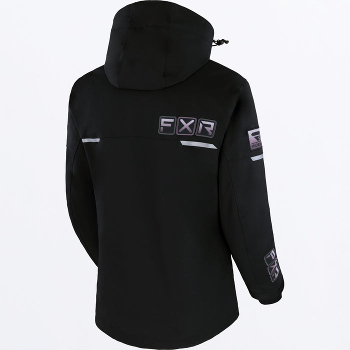 FXR Women's Maverick Jacket Black/Muted Grape Fade