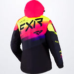 FXR Women's Boost FX Jacket Black/Neon Fusion