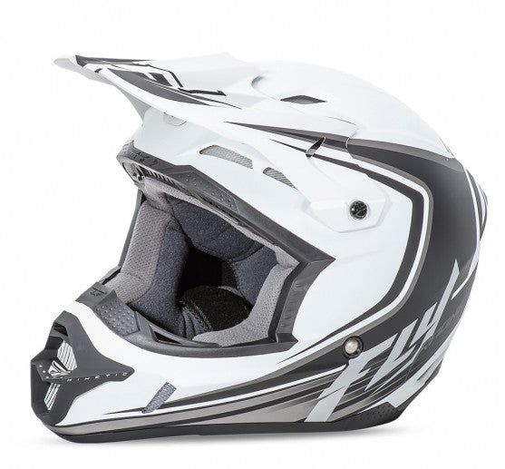 Fly Racing Kinetic Fullspeed Helmet Matte White - 1