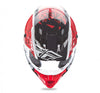 Fly Racing Kinetic Crux Helmet Red/Bk/Wht - 3
