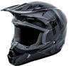 Fly Racing Kinetic Burnish Helmet Grey Black
