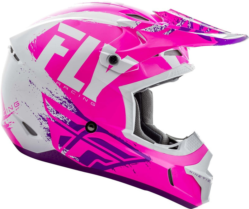 Fly Racing Kinetic Burnish Helmet Neon Pink