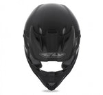 Fly Racing Kinetic Solid Helmet Matte Black - 3