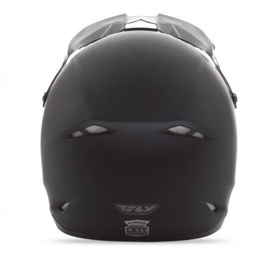 Fly Racing Kinetic Solid Helmet Matte Black - 4