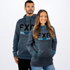 FXR Unisex Podium Tech Pullover Fleece Steel/Blue