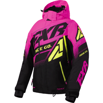 FXR Boost FX Womens Jacket Black/Pink/HiVis