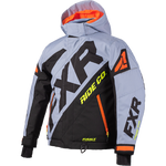 FXR CX Kids Jacket Grey/Orange/HiVis