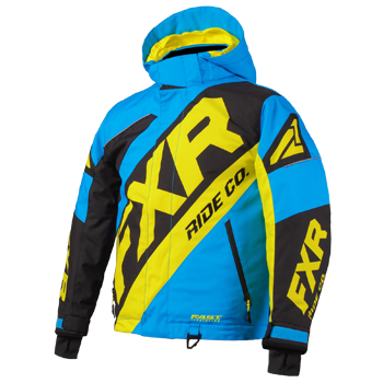 FXR CX Kids Jacket Blue/Black/HiVis