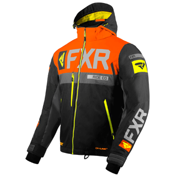 FXR Helium X Jacket Black/Orange/HiVis