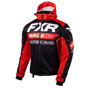 FXR RRX Jacket Black/Red/White
