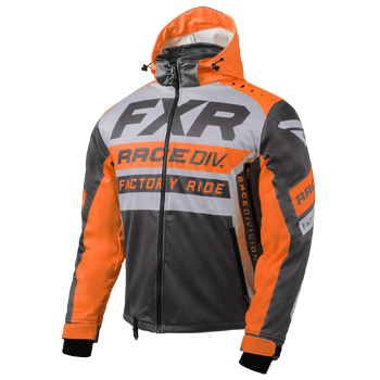 FXR RRX Jacket Grey/Orange/Char