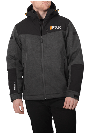 FXR Vertical Pro Insulated Softshell Charcoal/Black