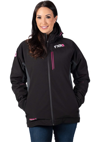 FXR Vertical Pro Insulated Softshell Black/Pink