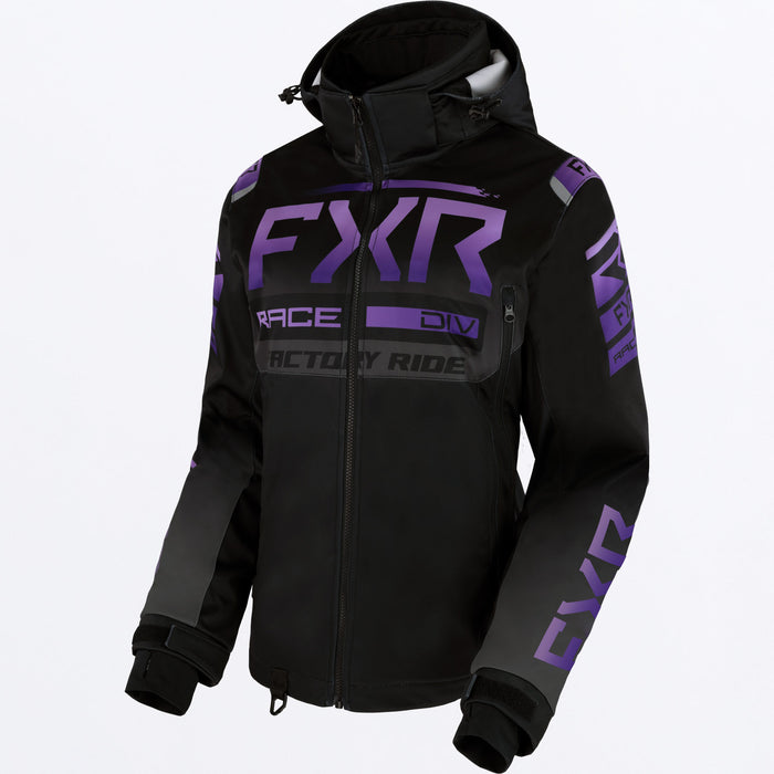 FXR Women's RRX Jacket Black/Purple Fade