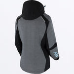 FXR Women's Pulse Jacket Mid Grey Heather/Black/Sky Blue