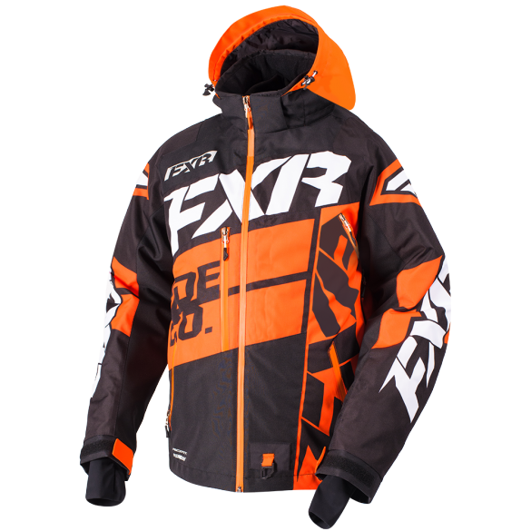 FXR Boost X Mens Jacket Black/Orange
