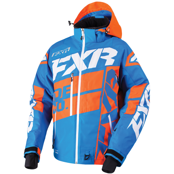 FXR Boost X Mens Jacket Blue/Orange