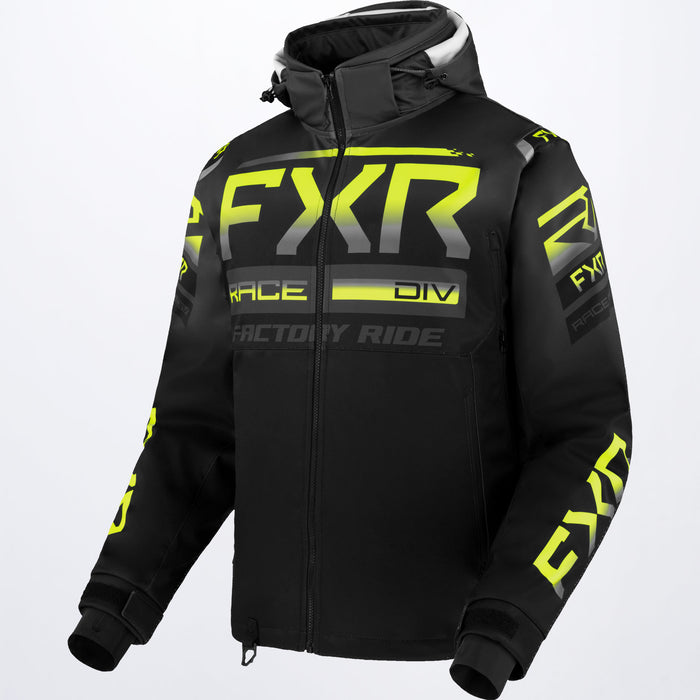 FXR Men's RRX Jacket Black/Char/Hi-Vis
