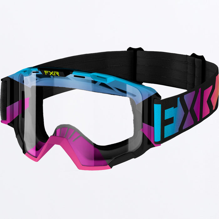 FXR Youth Maverick Clear Goggle Spectrum