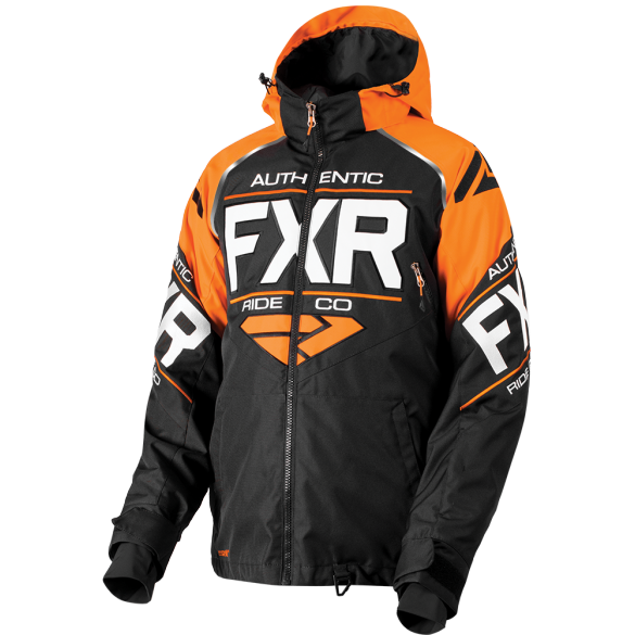 FXR Clutch Mens Jacket Black/Orange/White