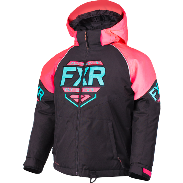 FXR Clutch Youth Jacket 19 Coral Mint