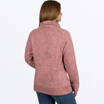 FXR Women's Ember Sweater Pullover Dusty Rose/Black